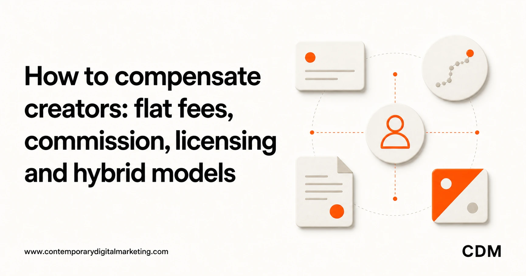 How to compensate creators: flat fees, commission, licensing and hybrid models