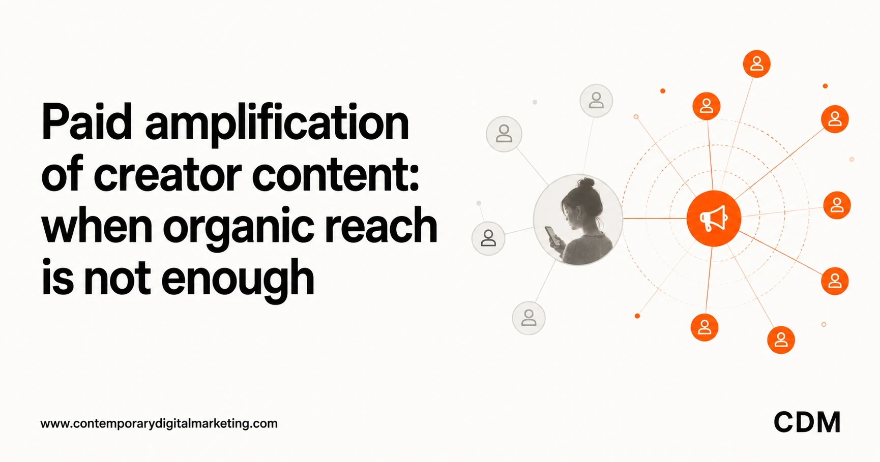 Paid amplification of creator content: when organic reach is not enough