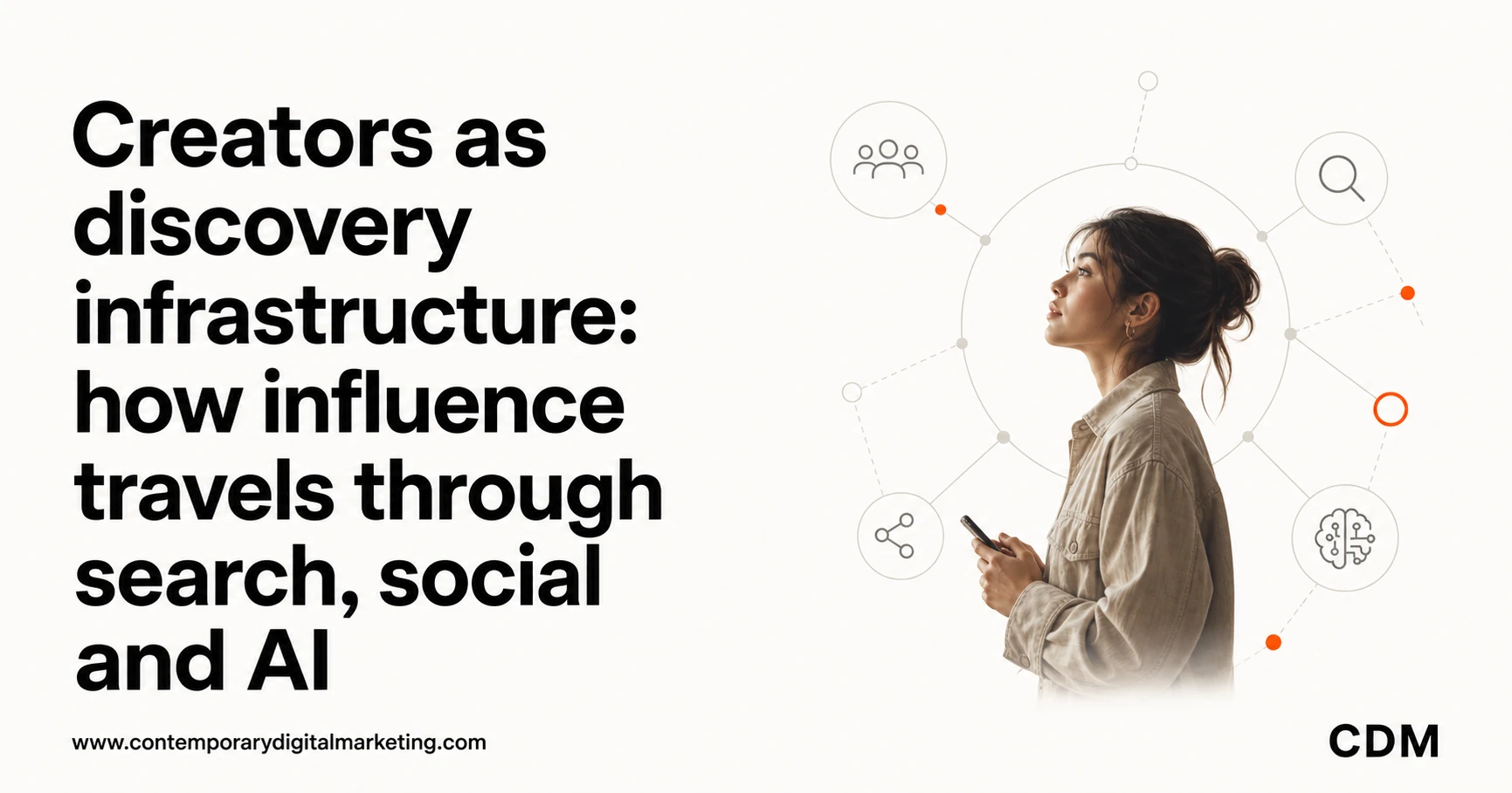 Creators as discovery infrastructure: how influence travels through search, social and AI