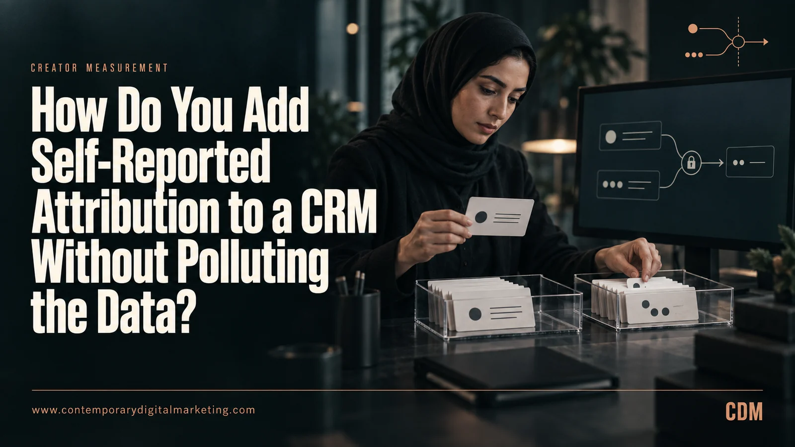How Do You Add Self-Reported Attribution to a CRM Without Polluting the Data?