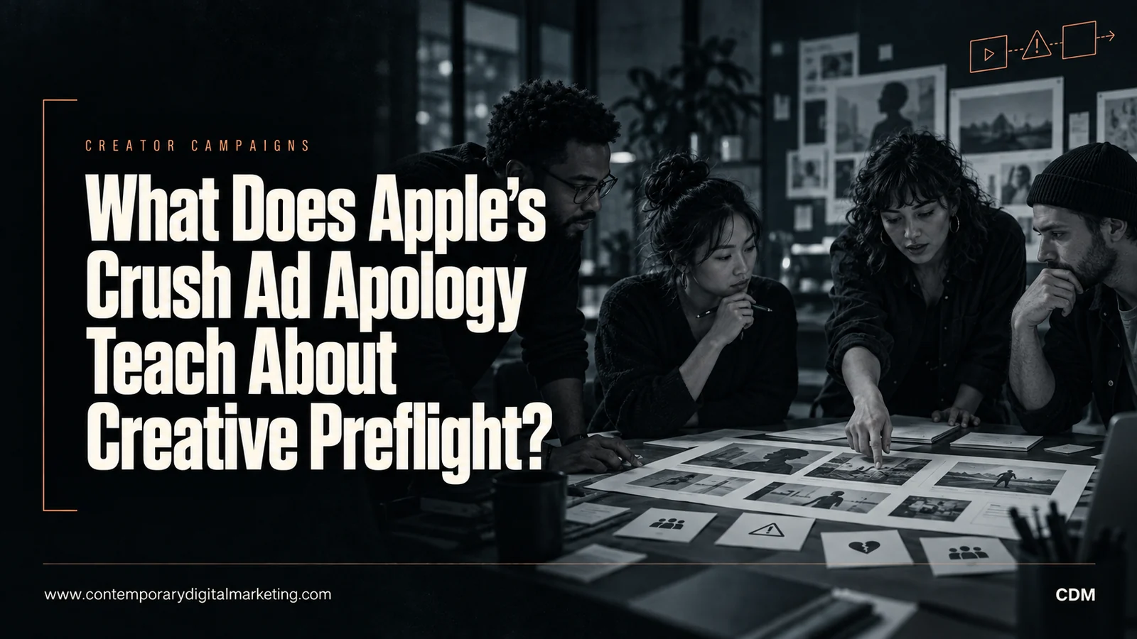 What Does Apple's Crush Ad Apology Teach About Creative Preflight?
