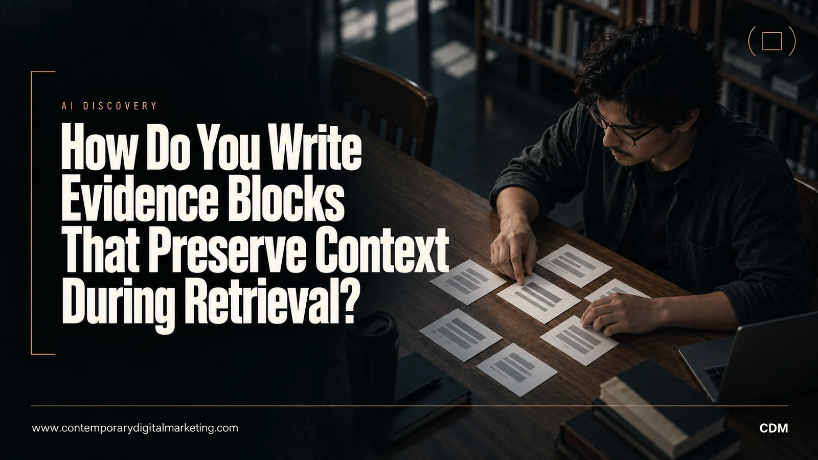 How Do You Write Evidence Blocks That Preserve Context During Retrieval?